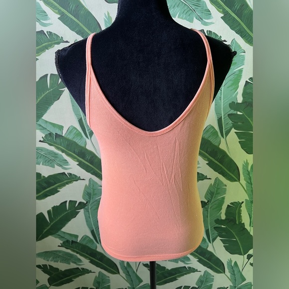 Universal Thread Orange Ribbed Tank Top Size M - Picture 5 of 7